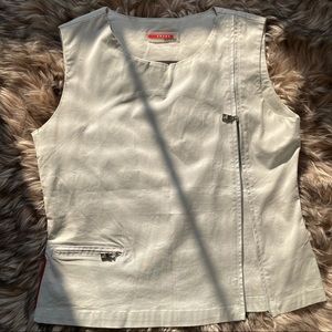 Vintage Prada shirt / vest